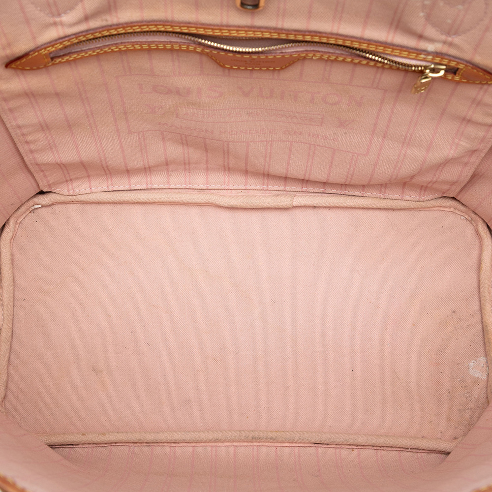 Pre-Loved Louis Vuitton Damier Azur Neverfull MM - Picture 4 of 7
